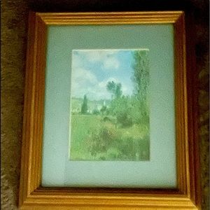 Path in Ile Saint Martin, Vetheuil. After Claude Monet Colour print